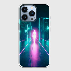 Чехол для iPhone 13 Pro с принтом OutRun в Тюмени,  |  | cyber | drive | hotlinemimai | out | outdrive | outrun | retrowave | run | synth | synthwave | дорога | кибер | неон | ретро | ретровейв | синтвейв