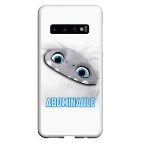 Чехол для Samsung Galaxy S10 с принтом ABOMINABLE (Эверест) в Тюмени, Силикон | Область печати: задняя сторона чехла, без боковых панелей | abominable | детям | для детей | ети | йети | лу | мультфильм | отвратительный | чудовище | эверест