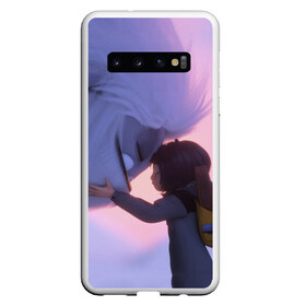 Чехол для Samsung Galaxy S10 с принтом ABOMINABLE (Эверест) в Тюмени, Силикон | Область печати: задняя сторона чехла, без боковых панелей | abominable | детям | для детей | ети | йети | лу | мультфильм | отвратительный | чудовище | эверест