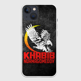 Чехол для iPhone 13 с принтом Khabib Nurmagomedov 242 в Тюмени,  |  | eagles | khabib | mma | nurmagomedov | борьба | дзюдо | нурмагомедов | октагон | орёл | репплинг | самбо