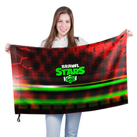 Флаг 3D с принтом BRAWL STARS в Тюмени, 100% полиэстер | плотность ткани — 95 г/м2, размер — 67 х 109 см. Принт наносится с одной стороны | android | brawl stars | games | mobile game | stars | игры | мобильные игры
