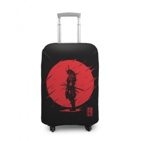 Чехол для чемодана 3D с принтом Samurai в Тюмени, 86% полиэфир, 14% спандекс | двустороннее нанесение принта, прорези для ручек и колес | ahegao | anime | blood | japan | samurai | senpai | warior | аниме | ахегао | воин | катана | кровавая | кровавый | кровь | луна | самураи | самурай | семпай | сенпай | солнце | япония