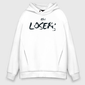 Мужское худи Oversize хлопок с принтом The Losers в Тюмени, френч-терри — 70% хлопок, 30% полиэстер. Мягкий теплый начес внутри —100% хлопок | боковые карманы, эластичные манжеты и нижняя кромка, капюшон на магнитной кнопке | Тематика изображения на принте: clown | derry | it 2 | it: chapter two | loser | lover | pennywise | shtatit | stephen king | warner brothers | ворнер бразерс | дерри | клоун | оно 2 | пеннивайз | стивен кинг