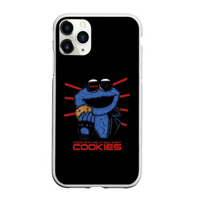 Чехол для iPhone 11 Pro матовый с принтом Come with me if you want в Тюмени, Силикон |  | cookie | cookiemonster | delicious | eat | monster | yummy | еда | коржик | куки | кукимонстр | монстр | печенье | сладости | улица | улицасезам