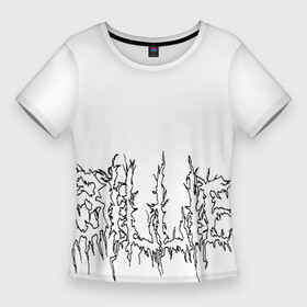 Женская футболка 3D Slim с принтом Billie Eilish в Тюмени,  |  | billie | eilish | graffiti | айлиш | беляш | беляшик | билли | инди поп | поп | электропоп | эмо поп