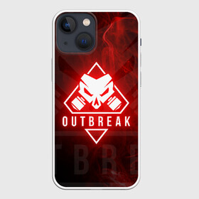 Чехол для iPhone 13 mini с принтом RAINBOW SIX SIEGE OUTBREAK в Тюмени,  |  | clancys rainbow six | rainbow siege. | rainbow six | rainbow six s | rainbow six siege | tom clancy | tom clancy rainbow six | tom clancy s | tom clancy s rainbow six