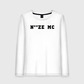 Женский лонгслив хлопок с принтом Noize MC в Тюмени, 100% хлопок |  | face2face | mc | noize | noize mc | protivo gunz | rыchigy mashыn 13 | v.i.p | алексеев | иван алексеев | мс | ноиз | ноиз мс | нойз | нойз мс | реп | рок | рэп | хип хоп | шум | шуметь