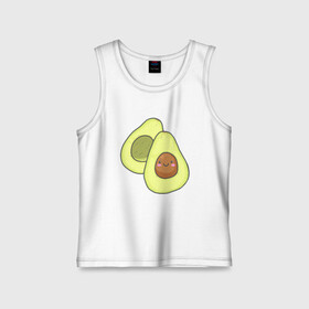 Детская майка хлопок с принтом Авокадо в Тюмени,  |  | Тематика изображения на принте: avocados | авокадо | веганский | вегетарианский | вегетарианское | еда | едой | еды | зеленое | зелёные | зеленый | фрукт | фруктами | фруктовое | фруктовый | фрукты