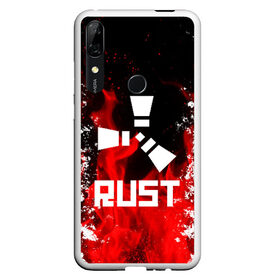 Чехол для Honor P Smart Z с принтом RUST в Тюмени, Силикон | Область печати: задняя сторона чехла, без боковых панелей | Тематика изображения на принте: magic rust | rust | rust 2019 | раст | раст 2019. | раст легаси