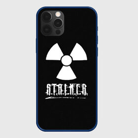 Чехол для iPhone 12 Pro с принтом S.T.A.L.K.E.R. (CARBON) в Тюмени, силикон | область печати: задняя сторона чехла, без боковых панелей | stalker | зов | небо | припяти | припять | сталкер | тень | чернобыль | чернобыля | чистое