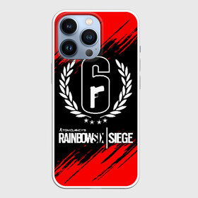 Чехол для iPhone 13 Pro с принтом RAINBOW SIX | SIEGE в Тюмени,  |  | 6 | outbreak | rainbow | rainbow six siege | six | tom clancys | радуга осада | том клэнси