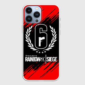 Чехол для iPhone 13 Pro Max с принтом RAINBOW SIX | SIEGE в Тюмени,  |  | 6 | outbreak | rainbow | rainbow six siege | six | tom clancys | радуга осада | том клэнси