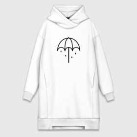 Платье-худи хлопок с принтом Bring Me The Horizon в Тюмени,  |  | bring me the horizon | зонт | музыка | рок