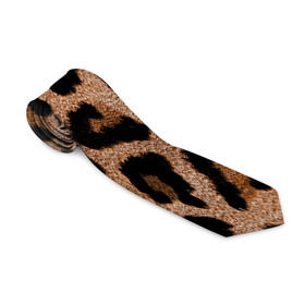 Галстук 3D с принтом Леопардовая расцветка в Тюмени, 100% полиэстер | Длина 148 см; Плотность 150-180 г/м2 | леопард | леопардовая | леопардовые | леопардовый | леопарды | пятнистые | пятнистый | пятнистым | расцветка