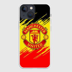 Чехол для iPhone 13 mini с принтом МАНЧЕСТЕР ЮНАЙТЕД в Тюмени,  |  | fc | fcmu | football | football club | manchester united | sport | манчестер юнайтед | спорт | фк | фкмю | футбол | футбольный клуб