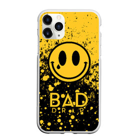 Чехол для iPhone 11 Pro матовый с принтом BAD DRIP в Тюмени, Силикон |  | bad | baddrip | cloud | coil | drip | smoke | vape | wape | бак | вейп | вейпер | дрипка | дым | койл | культура | мод | облако | пар | хипстер