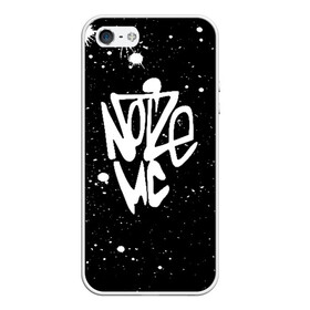 Чехол для iPhone 5/5S матовый с принтом Noize MC в Тюмени, Силикон | Область печати: задняя сторона чехла, без боковых панелей | face2face | mc | noize | noize mc | protivo gunz | rыchigy mashыn 13 | v.i.p | алексеев | иван алексеев | мс | ноиз | ноиз мс | нойз | нойз мс | реп | рок | рэп | хип хоп | шум | шуметь