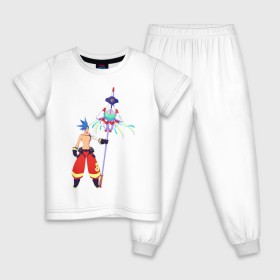 Детская пижама хлопок с принтом Promare Galo в Тюмени, 100% хлопок |  брюки и футболка прямого кроя, без карманов, на брюках мягкая резинка на поясе и по низу штанин
 | anime | galo | promare | аниме | гало | промар