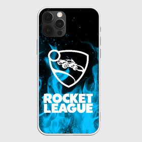 Чехол для iPhone 12 Pro с принтом ROCKET LEAGUE в Тюмени, силикон | область печати: задняя сторона чехла, без боковых панелей | racing. | rocket league | rocket league garage | rocket trade | гонки | рокет лига