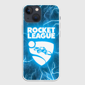 Чехол для iPhone 13 mini с принтом ROCKET LEAGUE в Тюмени,  |  | racing. | rocket league | rocket league garage | rocket trade | гонки | рокет лига