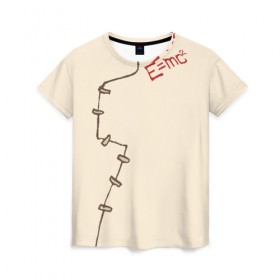 Женская футболка 3D с принтом Dr.Stone в Тюмени, 100% полиэфир ( синтетическое хлопкоподобное полотно) | прямой крой, круглый вырез горловины, длина до линии бедер | dr. stone | drstone | emc2 | доктор стоун