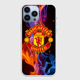 Чехол для iPhone 13 Pro Max с принтом МАНЧЕСТЕР ЮНАЙТЕД | FCMU | MANCHESTER UNITED в Тюмени,  |  | Тематика изображения на принте: fc | fcmu | football | football club | manchester united | sport | манчестер юнайтед | спорт | фк | фкмю | футбол | футбольный клуб