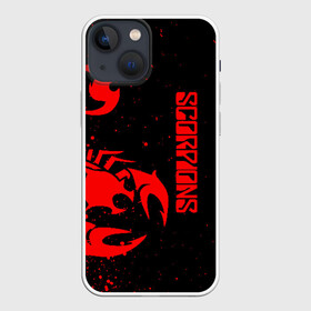 Чехол для iPhone 13 mini с принтом SCORPIONS в Тюмени,  |  | Тематика изображения на принте: scorpions | клаус майне | маттиас ябс | микки ди | павел мончивода | рудольф шенкер | скорпион | скорпионс