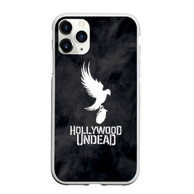 Чехол для iPhone 11 Pro матовый с принтом HOLLYWOOD UNDEAD в Тюмени, Силикон |  | deuce | hollywood undead | hu | j dog | shady jeff | голивудская нежить | голливуд | даниэль мурильо | джордан террелл | джордж артур рейган | дилан альварес | мэттью сент клер | нежить