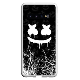 Чехол для Samsung Galaxy S10 с принтом MARSHMELLO HALLOWEEN в Тюмени, Силикон | Область печати: задняя сторона чехла, без боковых панелей | Тематика изображения на принте: america | dj | halloween | marshmello | marshmello halloween | usa | америка | маршмелло | маршмелло хеллоуин | хеллоуин | хэллоуин