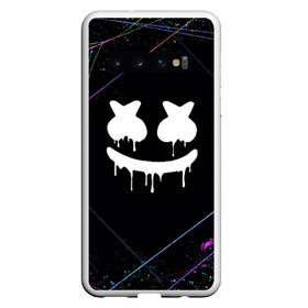 Чехол для Samsung Galaxy S10 с принтом MARSHMELLO HALLOWEEN в Тюмени, Силикон | Область печати: задняя сторона чехла, без боковых панелей | Тематика изображения на принте: america | dj | halloween | marshmello | marshmello halloween | usa | америка | маршмелло | маршмелло хеллоуин | хеллоуин | хэллоуин