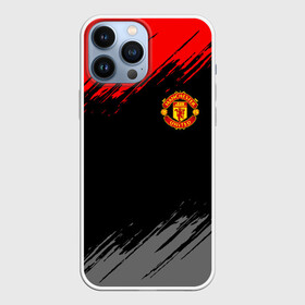 Чехол для iPhone 13 Pro Max с принтом МАНЧЕСТЕР ЮНАЙТЕД | FCMU | MANCHESTER UNITED в Тюмени,  |  | Тематика изображения на принте: fc | fcmu | football | football club | manchester united | red devils | sport | красные дьяволы | манчестер юнайтед | спорт | фк | фкмю | футбол | футбольный клуб