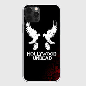 Чехол для iPhone 12 Pro Max с принтом HOLLYWOOD UNDEAD в Тюмени, Силикон |  | Тематика изображения на принте: deuce | hollywood undead | hu | j dog | shady jeff | голливуд | голливудская нежить | даниэль мурильо | джордан террелл | джордж артур рейган | дилан альварес | мэттью сент клер | нежить