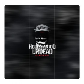 Магнитный плакат 3Х3 с принтом Hollywood Undead в Тюмени, Полимерный материал с магнитным слоем | 9 деталей размером 9*9 см | Тематика изображения на принте: charlie scene | danny | funny man | hollywood undead | hu | j dog | johnny 3 tears | андед | голивуд | голливудская | группа | гу | нежить | реп | рок | рэп | рэпкор | ундед | ундэ