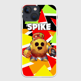 Чехол для iPhone 13 mini с принтом Brawl Stars Spike Robot в Тюмени,  |  | brawl stars | brawl stars crow | brawl stars crow phoenix | brawl stars leon | brawl stars spike | скачать brawl stars | скачать бесплатно brawl stars