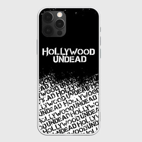 Чехол для iPhone 12 Pro с принтом HOLLYWOOD UNDEAD в Тюмени, силикон | область печати: задняя сторона чехла, без боковых панелей | deuce | hollywood undead | hu | j dog | shady jeff | голливуд | голливудская нежить | даниэль мурильо | джордан террелл | джордж артур рейган | дилан альварес | мэттью сент клер | нежить