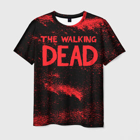 Мужская футболка 3D с принтом The Walking Dead в Тюмени, 100% полиэфир | прямой крой, круглый вырез горловины, длина до линии бедер | amc | carol | daryl | dixon | michonne | negan | reaction | rick | season 10 | twd | zombies | диксон | дэрил | зомби | мертвецы | мишонн | неган | реакция | рик | ходячие