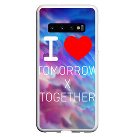 Чехол для Samsung Galaxy S10 с принтом TOMORROW X TOGETHER в Тюмени, Силикон | Область печати: задняя сторона чехла, без боковых панелей | beomgyu | hueningkai | k pop | korean | kpop | soobin | taehyun | tomorrow x together | txt | yeonjun | бомгю | ёнджун | корея | поп | субин | техен | тэхён | хюнин кай