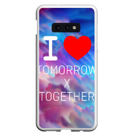 Чехол для Samsung S10E с принтом TOMORROW X TOGETHER в Тюмени, Силикон | Область печати: задняя сторона чехла, без боковых панелей | Тематика изображения на принте: beomgyu | hueningkai | k pop | korean | kpop | soobin | taehyun | tomorrow x together | txt | yeonjun | бомгю | ёнджун | корея | поп | субин | техен | тэхён | хюнин кай