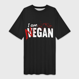 Платье-футболка 3D с принтом I Am Negan в Тюмени,  |  | dead | death | lucille | negan | rick | the walking dead | zombie | граймс | дерил | дэрил | зомби | люсиль | мертвецы | мишон | ниган | рик | спасители | ходячие | шепчущиеся