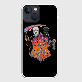 Чехол для iPhone 13 mini с принтом Velial Squad в Тюмени,  |  | Тематика изображения на принте: horror | music | rap | redvelsqd | rock | музыка | рок | рэп | хоррор