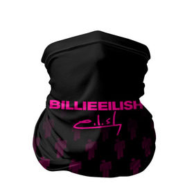 Бандана-труба 3D с принтом BILLIE EILISH в Тюмени, 100% полиэстер, ткань с особыми свойствами — Activecool | плотность 150‒180 г/м2; хорошо тянется, но сохраняет форму | be | billie | billie eilish | blohsh | ghoul | билли | билли айлиш