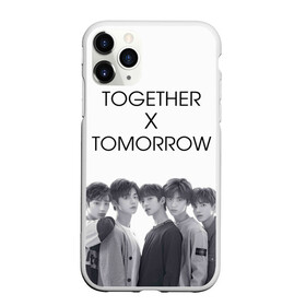 Чехол для iPhone 11 Pro матовый с принтом TOMORROW X TOGETHER в Тюмени, Силикон |  | beomgyu | hueningkai | k pop | korean | kpop | soobin | taehyun | tomorrow x together | txt | yeonjun | бомгю | ёнджун | корея | поп | субин | техен | тэхён | хюнин кай