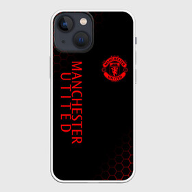 Чехол для iPhone 13 mini с принтом МАНЧЕСТЕР ЮНАЙТЕД в Тюмени,  |  | fc | fcmu | football | football club | manchester united | red devils | sport | красные дьяволы | манчестер юнайтед | спорт | фк | фкмю | футбол | футбольный клуб