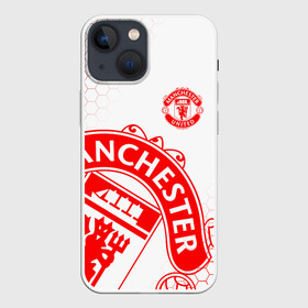 Чехол для iPhone 13 mini с принтом МАНЧЕСТЕР ЮНАЙТЕД в Тюмени,  |  | fc | fcmu | football | football club | manchester united | red devils | sport | красные дьяволы | манчестер юнайтед | спорт | фк | фкмю | футбол | футбольный клуб