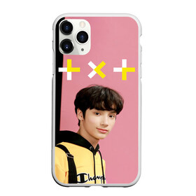 Чехол для iPhone 11 Pro Max матовый с принтом TOMORROW X TOGETHER в Тюмени, Силикон |  | beomgyu | hueningkai | k pop | korean | kpop | soobin | taehyun | tomorrow x together | txt | yeonjun | бомгю | ёнджун | корея | поп | субин | техен | тэхён | хюнин кай