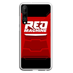 Чехол для Honor P30 с принтом Red Machine в Тюмени, Силикон | Область печати: задняя сторона чехла, без боковых панелей | hockey | red | russia | team | красная | машина | россия | сборная | хоккей