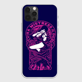 Чехол для iPhone 12 Pro Max с принтом Эльвира в Тюмени, Силикон |  | elvira | mistress of the dark | арт | девушка | эльвира | эльвира  повелительница тьмы