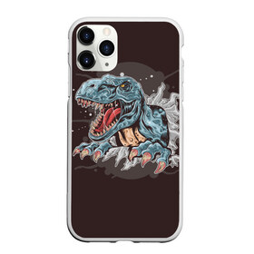 Чехол для iPhone 11 Pro матовый с принтом T-Rex в Тюмени, Силикон |  | Тематика изображения на принте: art | dino | dinos | dinosaur | raptor | style | trex | velociraptor | арт | динозавр | мир юрского периода | ти рекс | ящер