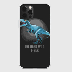 Чехол для iPhone 12 Pro с принтом Dinosaur t-rex в Тюмени, силикон | область печати: задняя сторона чехла, без боковых панелей | Тематика изображения на принте: art | dino | dinos | dinosaur | raptor | style | trex | velociraptor | арт | динозавр | мир юрского периода | ти рекс | ящер