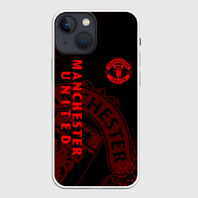 Чехол для iPhone 13 mini с принтом МАНЧЕСТЕР ЮНАЙТЕД в Тюмени,  |  | fc | fcmu | football | football club | manchester united | red devils | sport | красные дьяволы | манчестер юнайтед | спорт | фк | фкмю | футбол | футбольный клуб